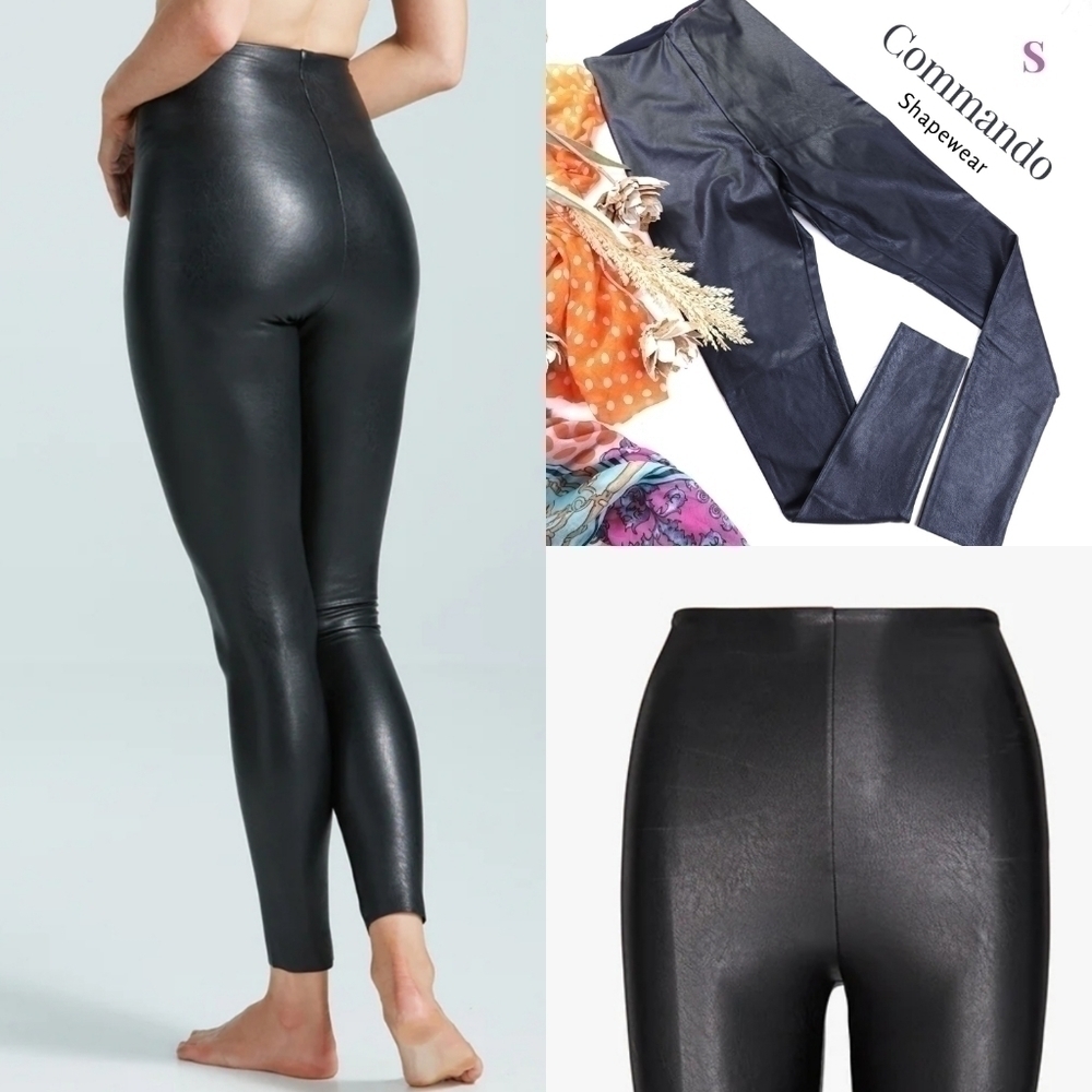 Commando Faux Leather Shapewear Control Leggings
